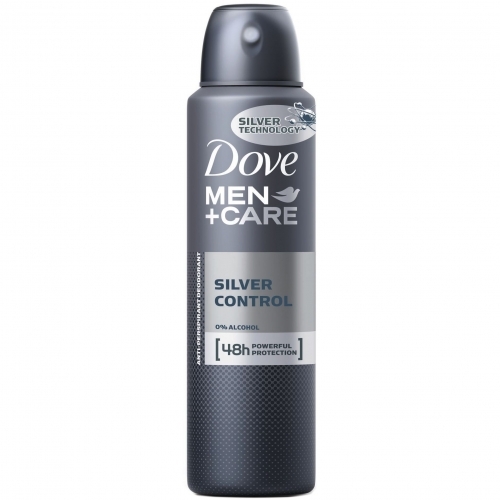 DOVE Deo Spray Men Silver Control 250 ml