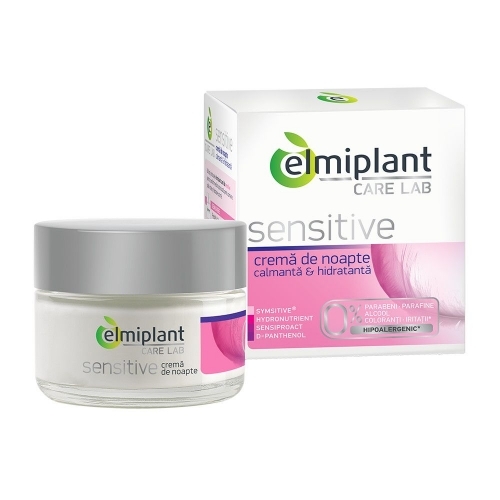 Elmiplant Care Lab Crema Noapte Sensitive 50 ml