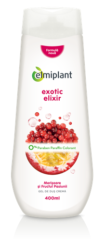 Elmiplant Gel Dus Cranberries&F.Pasiunii 400 ml