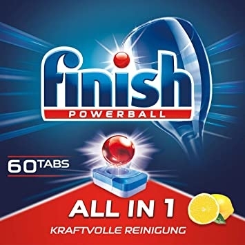 FINISH Tablete ALL IN ONE CITRUS 60 XXL TABS