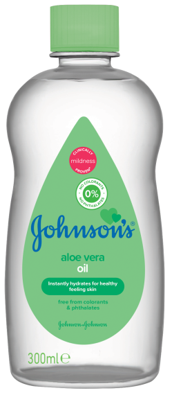 Johnson's Baby Ulei Corp Aloe Vera 300 ml