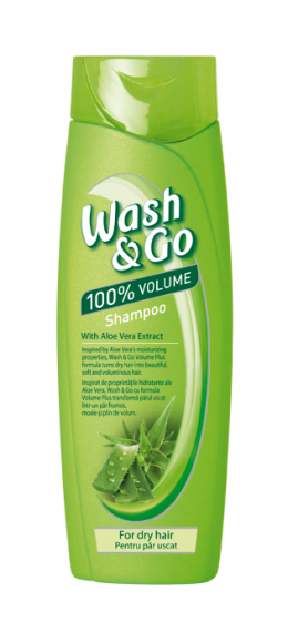 WASH&GO Sampon Aloe Vera 400 ml