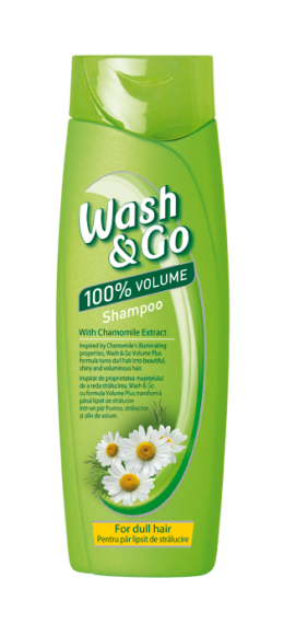 WASH&GO Sampon Chamomile 400 ml