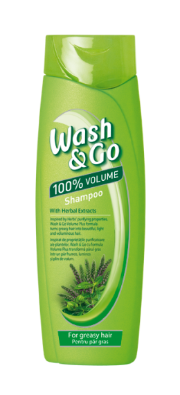 WASH&GO Sampon Herbal 400 ml