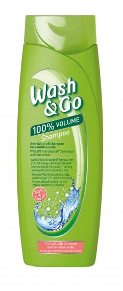 WASH&GO Sampon Itchy Scalp Dandruff 400 ml