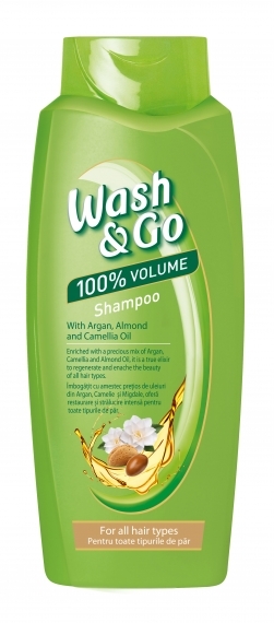 WASH&GO Sampon Oil 750 ml