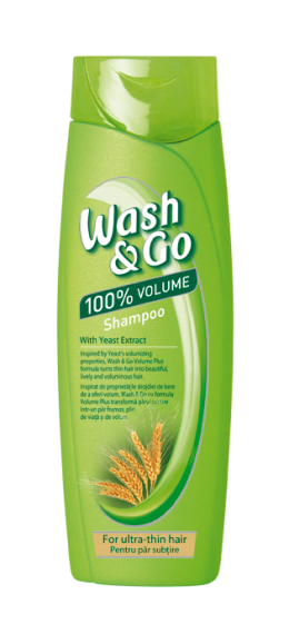 WASH&GO Sampon Yeast 400 ml