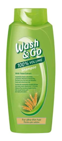 WASH&GO Sampon Yeast 750 ml