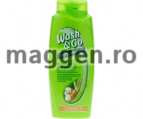 WASH&GO Sampon Shea Butter 400 ml
