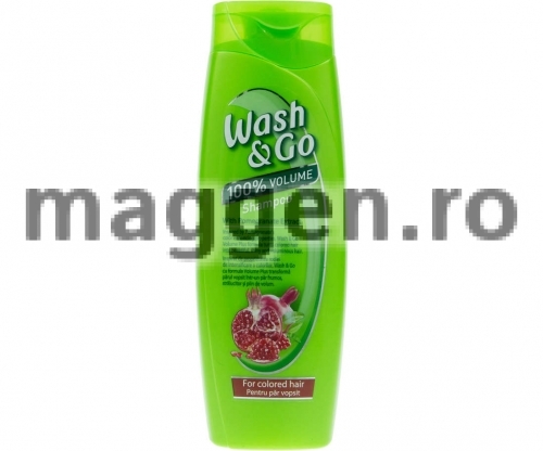 WASH&GO Sampon Pomegranate 400 ml