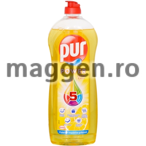 PUR Detergent Vase Lemon 750 ml
