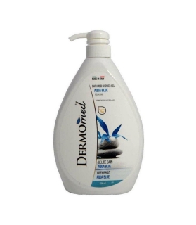 Dermomed Gel Dus Aqua Blue cu Pompita 1000 ml