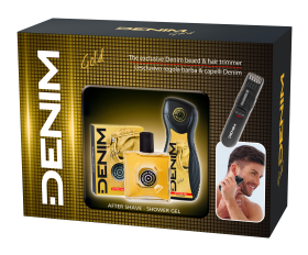 DENIM Gold Set (After Shave 100ml+Gel Dus250ml+USB)