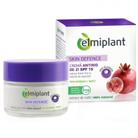 Elmiplant Skin Defence Crema Antirid si Regenerare cu Rodie 50 ml