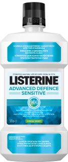 Listerine Apa Gura Advanced Defence Sensitive 500 ml