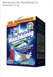 Der Washkonig Detergent Praf Universal 7.5 Kg 92 Spalari