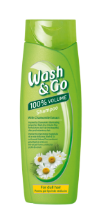 WASH&GO Sampon Chamomile 400 ml