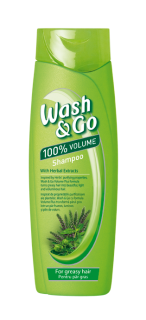 WASH&GO Sampon Herbal 400 ml