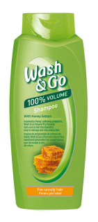 WASH&GO Sampon Honey 750 ml