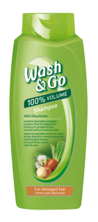 WASH&GO Sampon Karite 750 ml