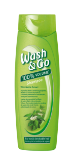 WASH&GO Sampon Nettle 400 ml