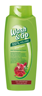 WASH&GO Sampon Pomegranate 750 ml