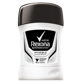 REXONA Stick Barbati Invisible Black&White 50 ml